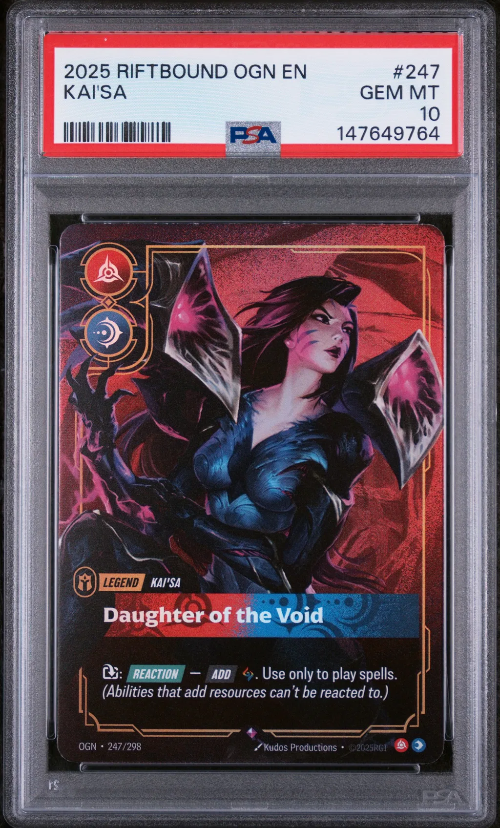 Kai'SA - Daughter of the Void card artwork