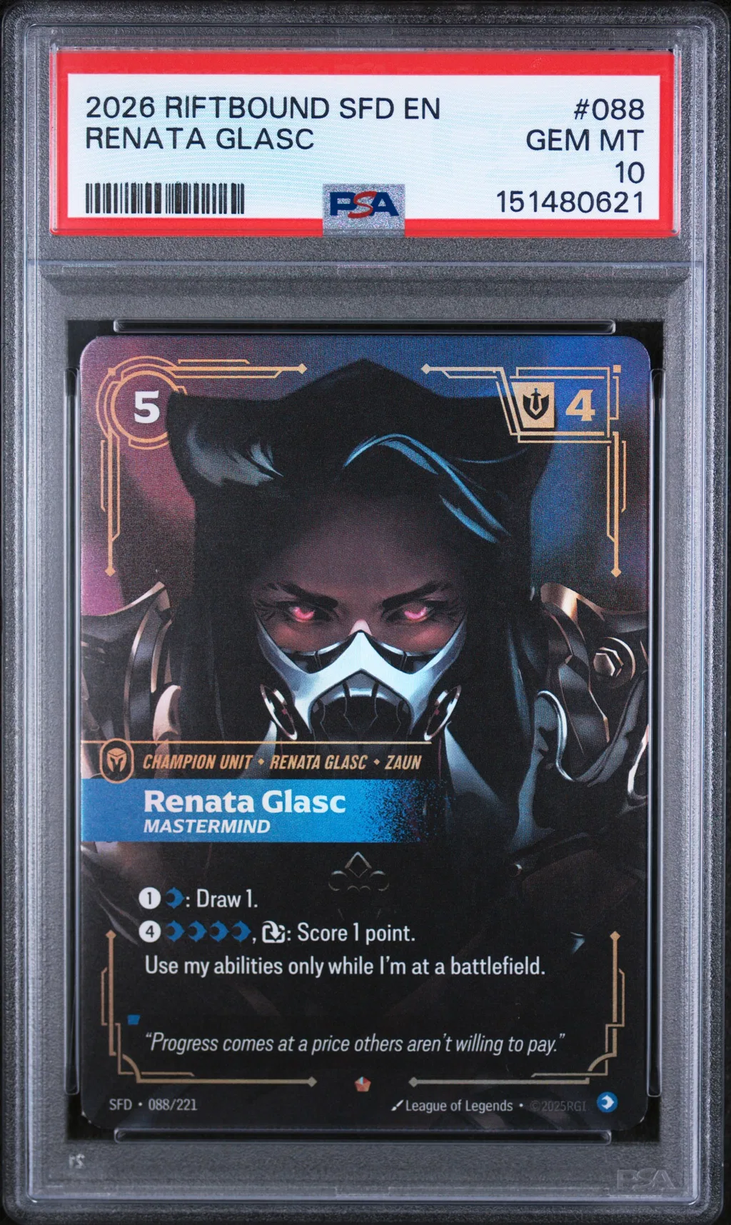 Renata Glasc - Mastermind card artwork