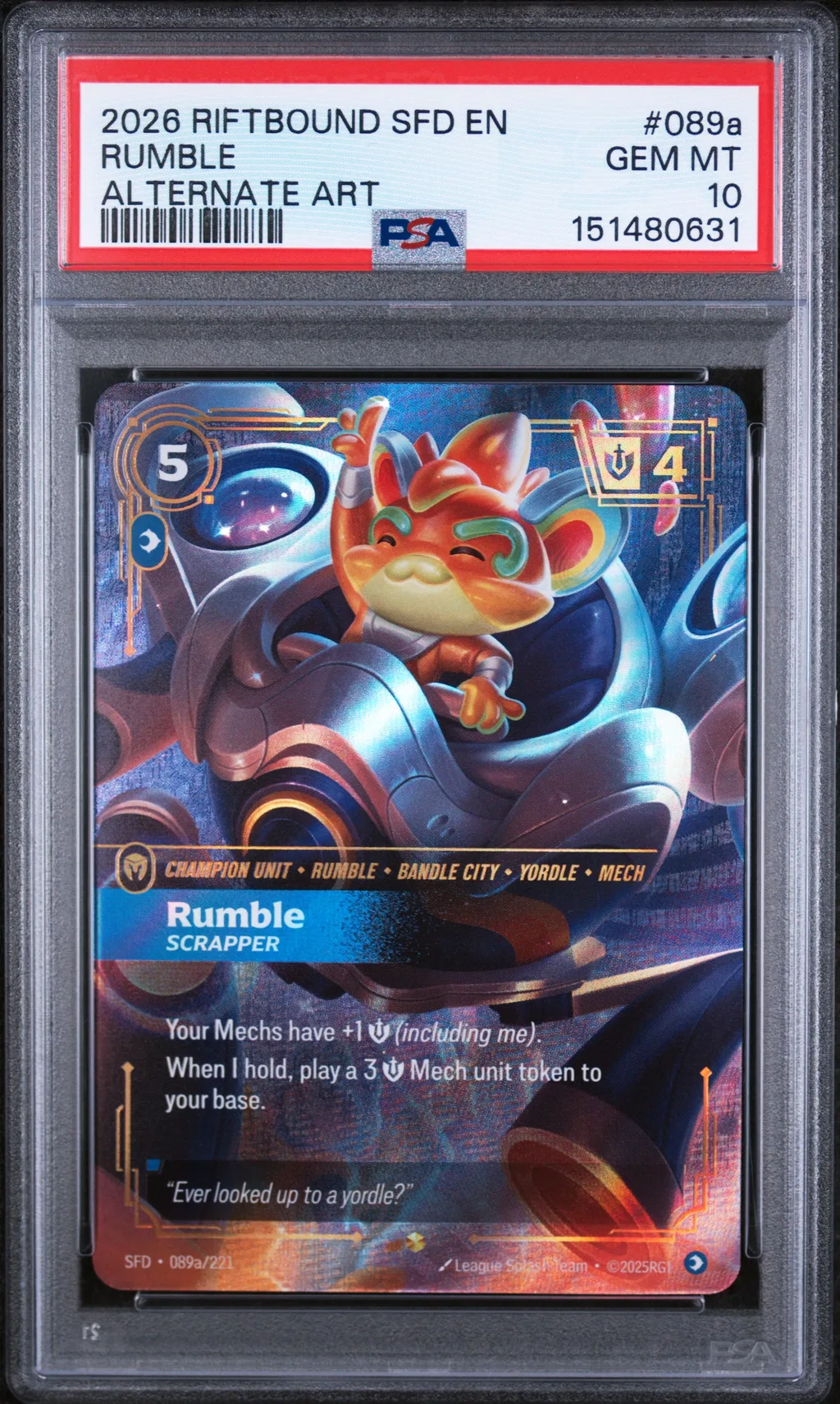 Rumble - Scrapper card artwork