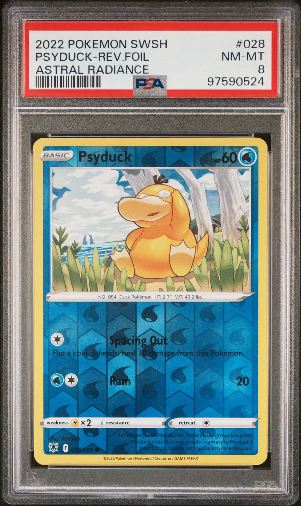 PSYDUCK-REV.FOIL card artwork