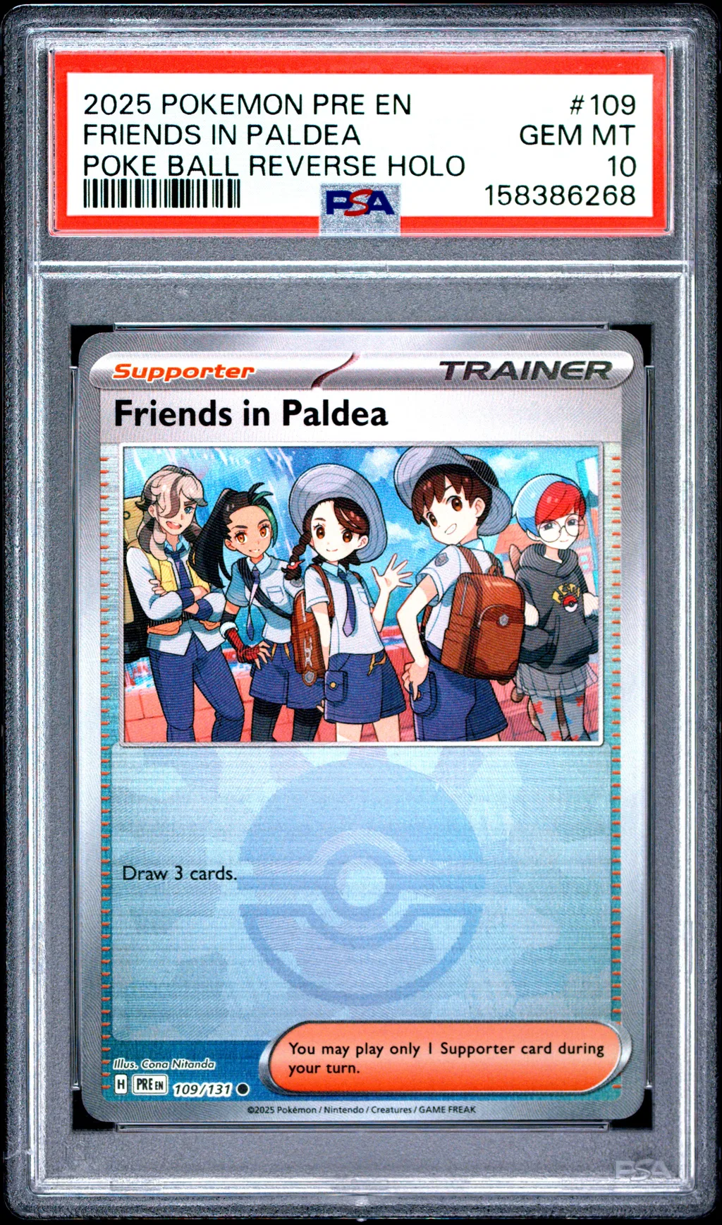 FRIENDS IN PALDEA card artwork