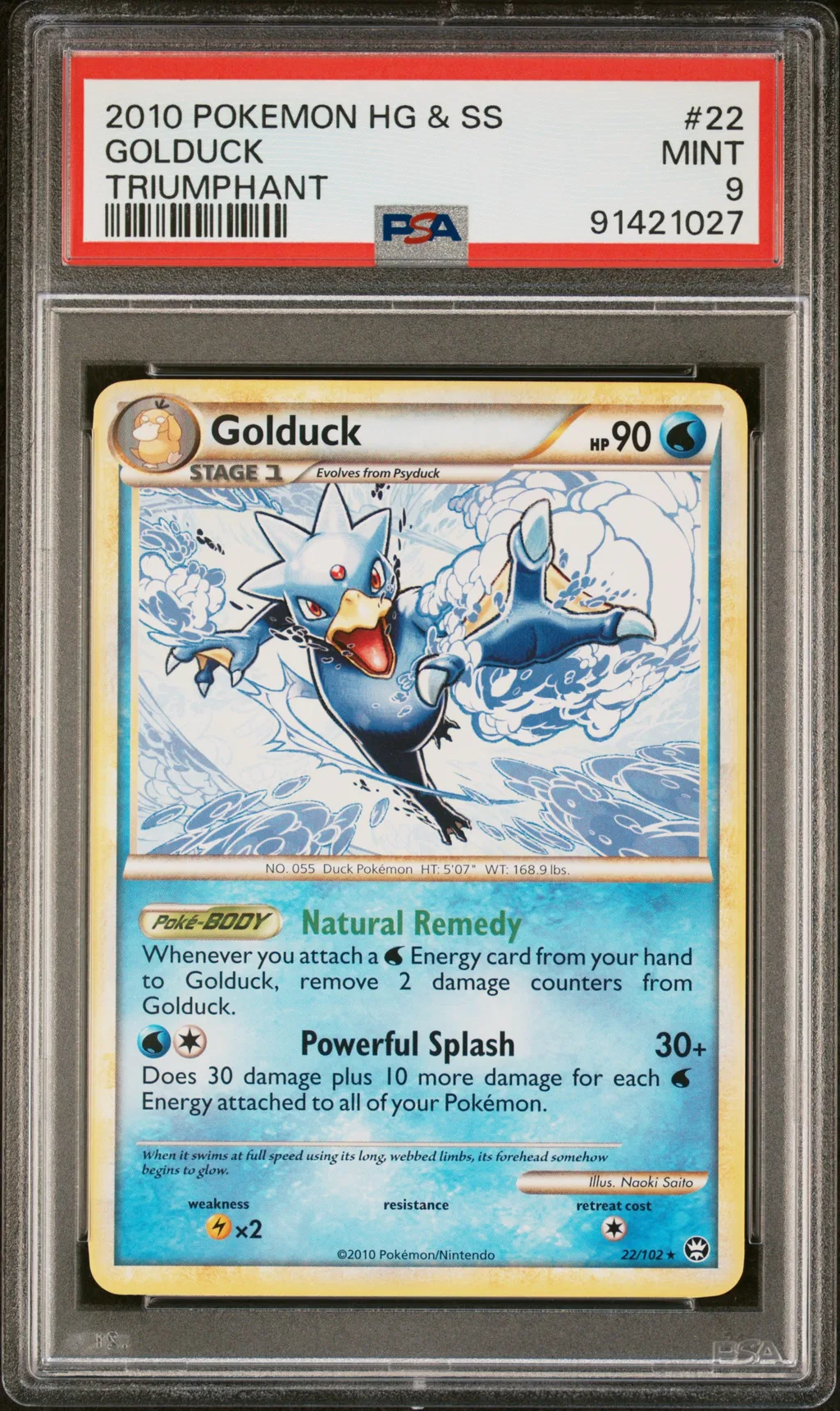 GOLDUCK card artwork