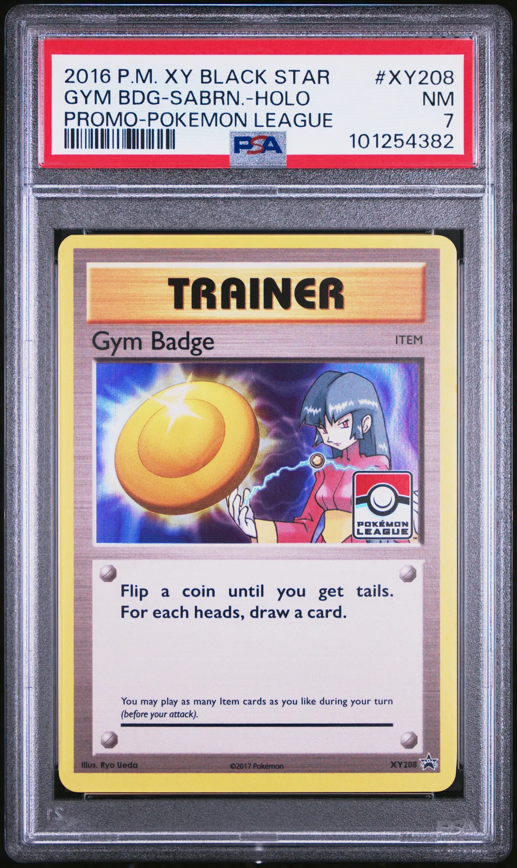 GYM BDG-SABRN.-HOLO card artwork