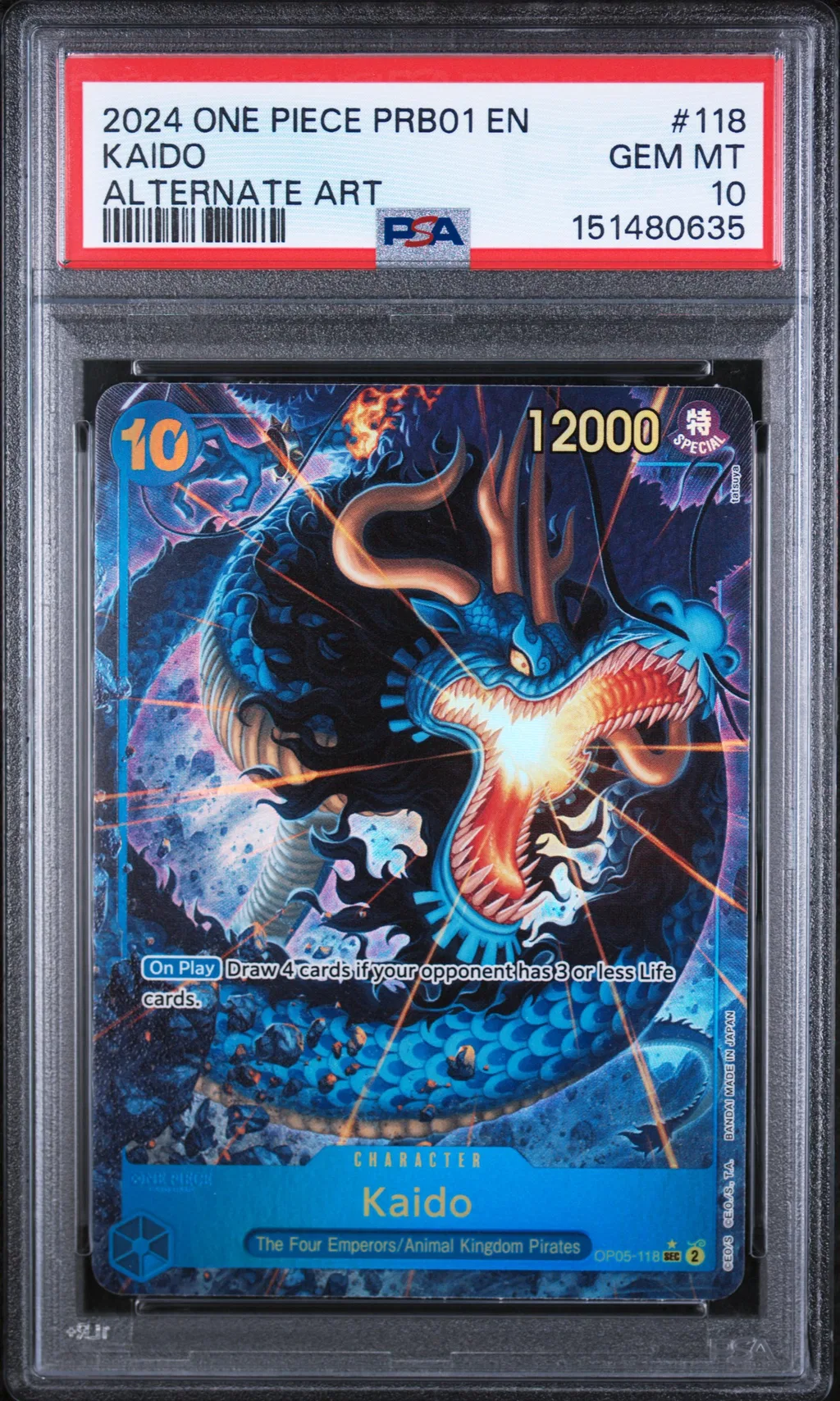 Kaido card artwork