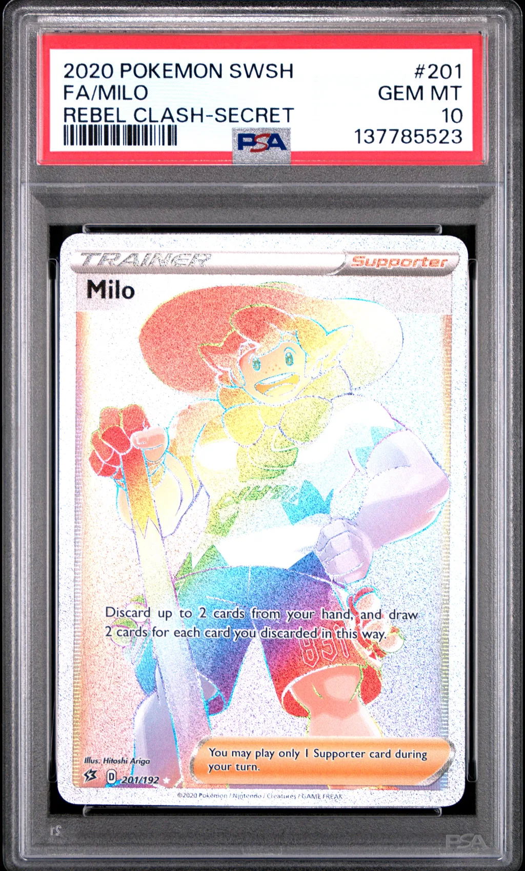 FA/MILO card artwork