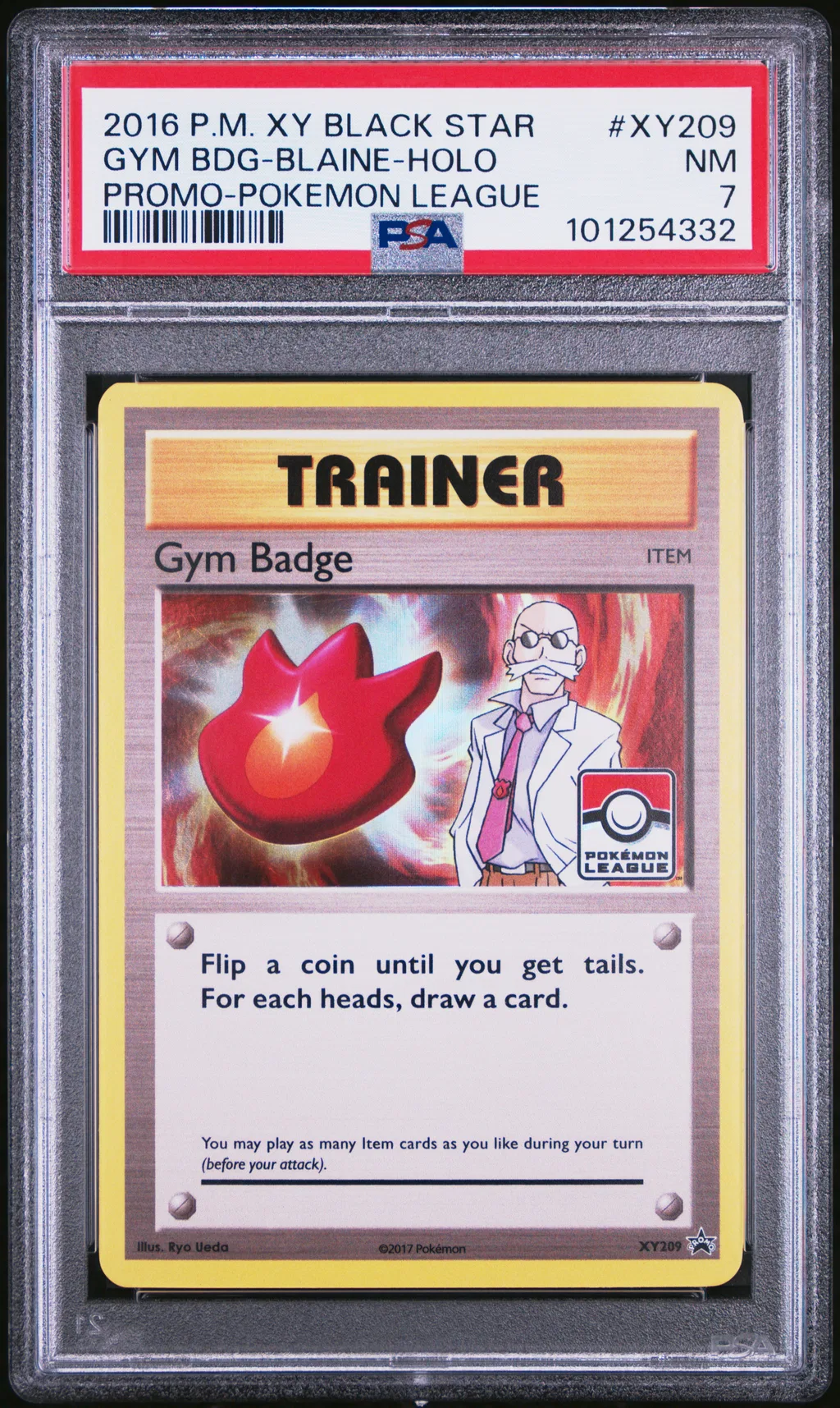 GYM BDG-BLAINE-HOLO card artwork