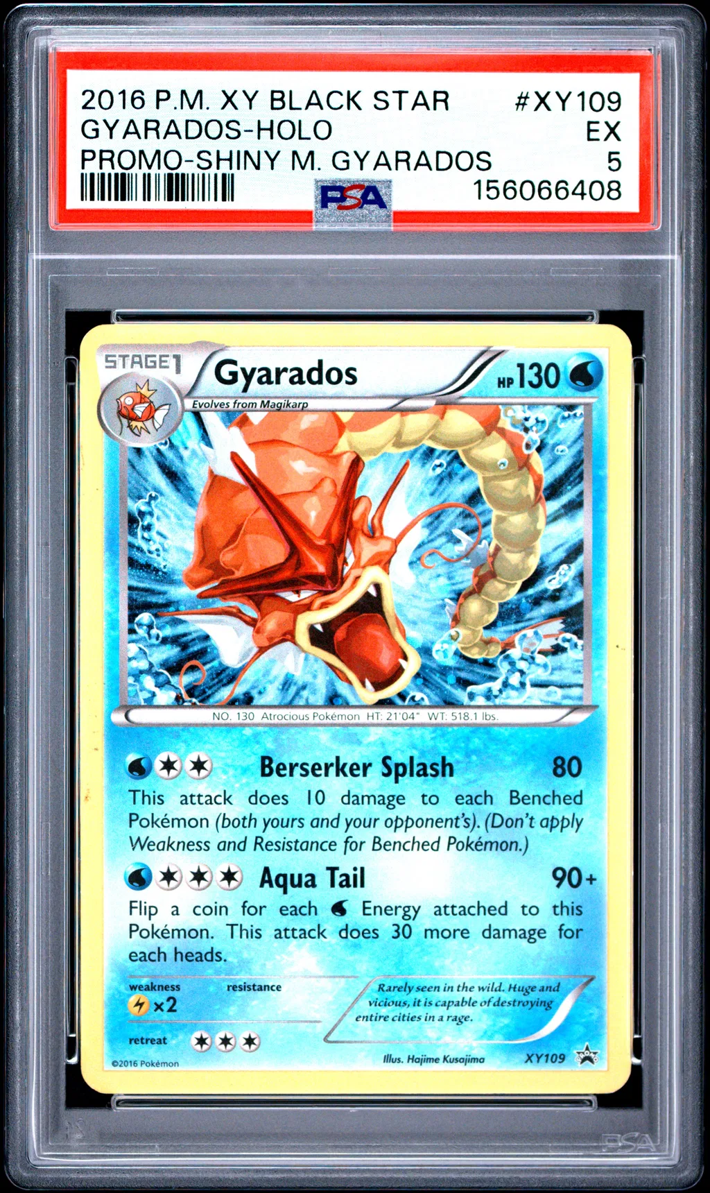 GYARADOS-HOLO card artwork