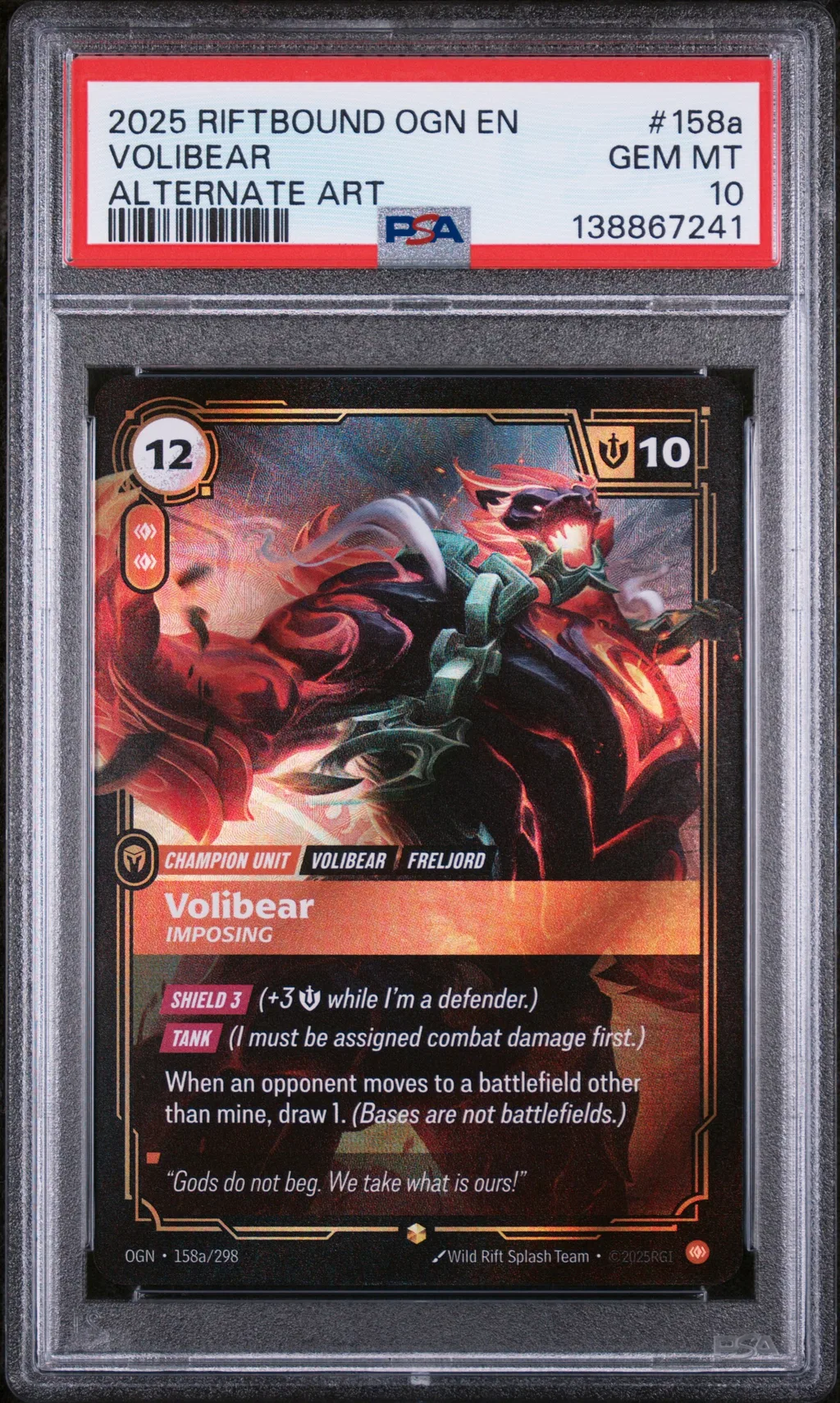 Volibear - Imposing card artwork