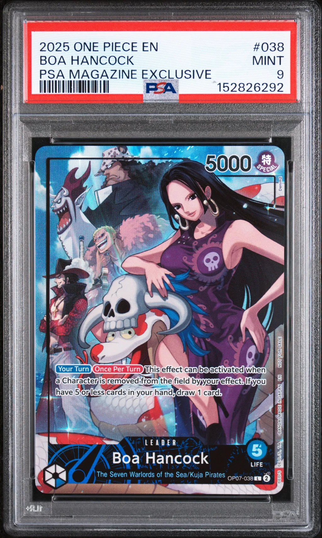 Boa Hancock card artwork