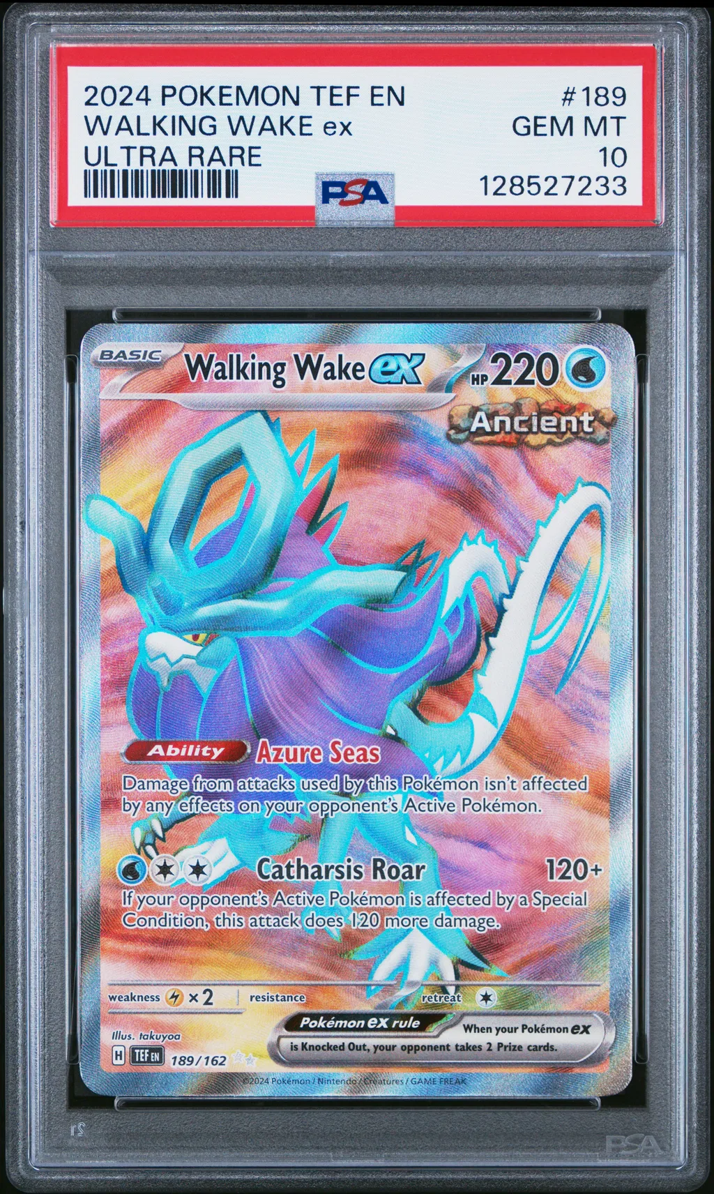 WALKING WAKE ex card artwork