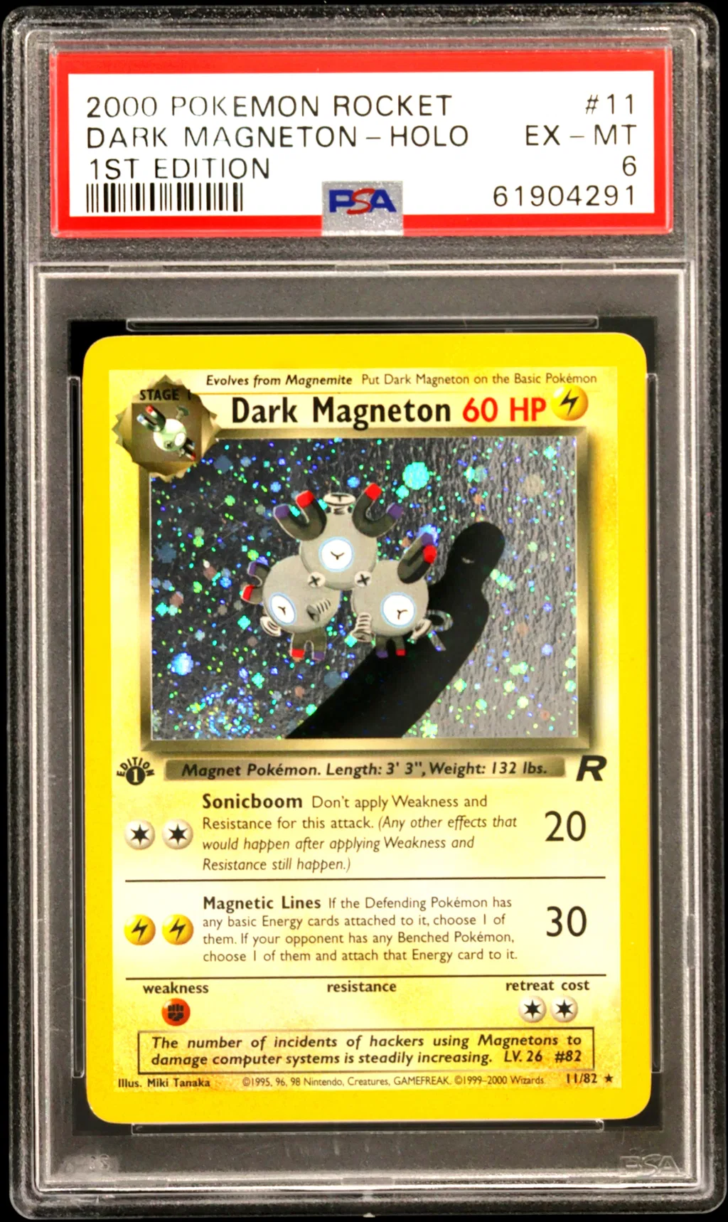 Dark Magneton-Holo card artwork