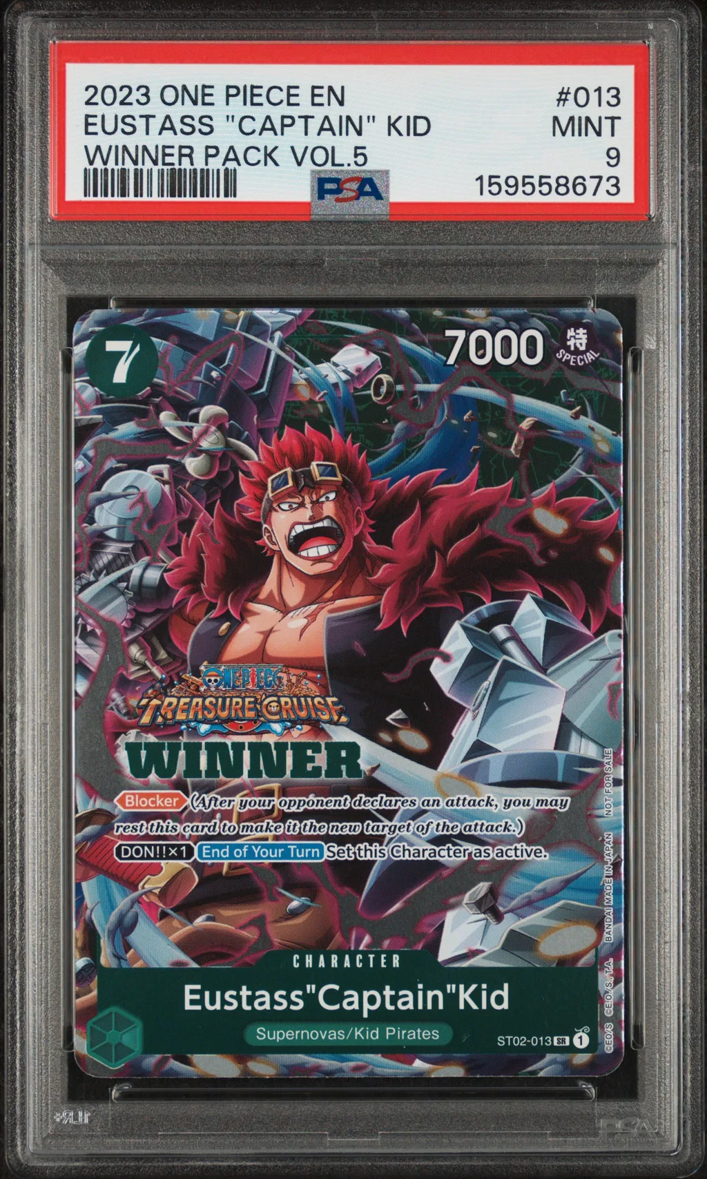 Eustass "Captain" Kid card artwork