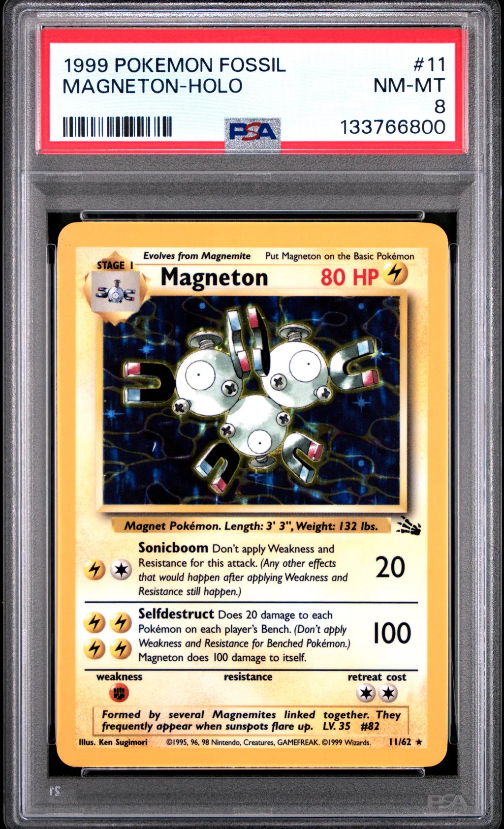 Magneton-Holo card artwork
