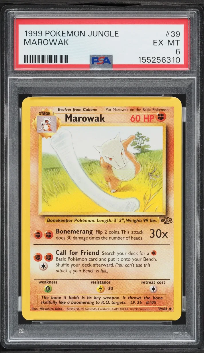 Marowak card artwork