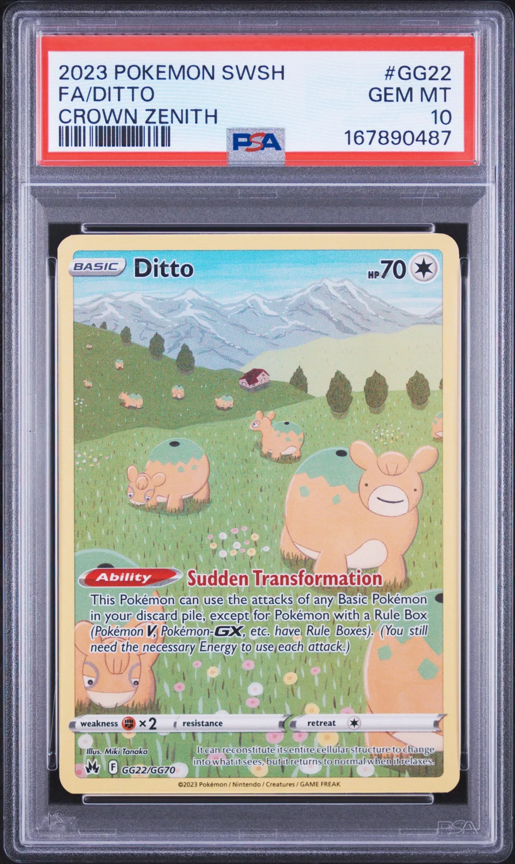 Full Art/Ditto card artwork