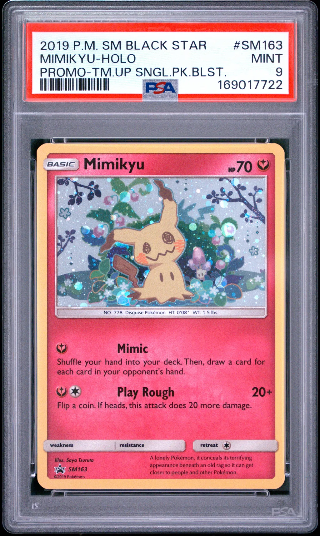 Mimikyu-Holo card artwork