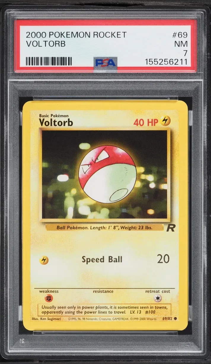 Voltorb card artwork