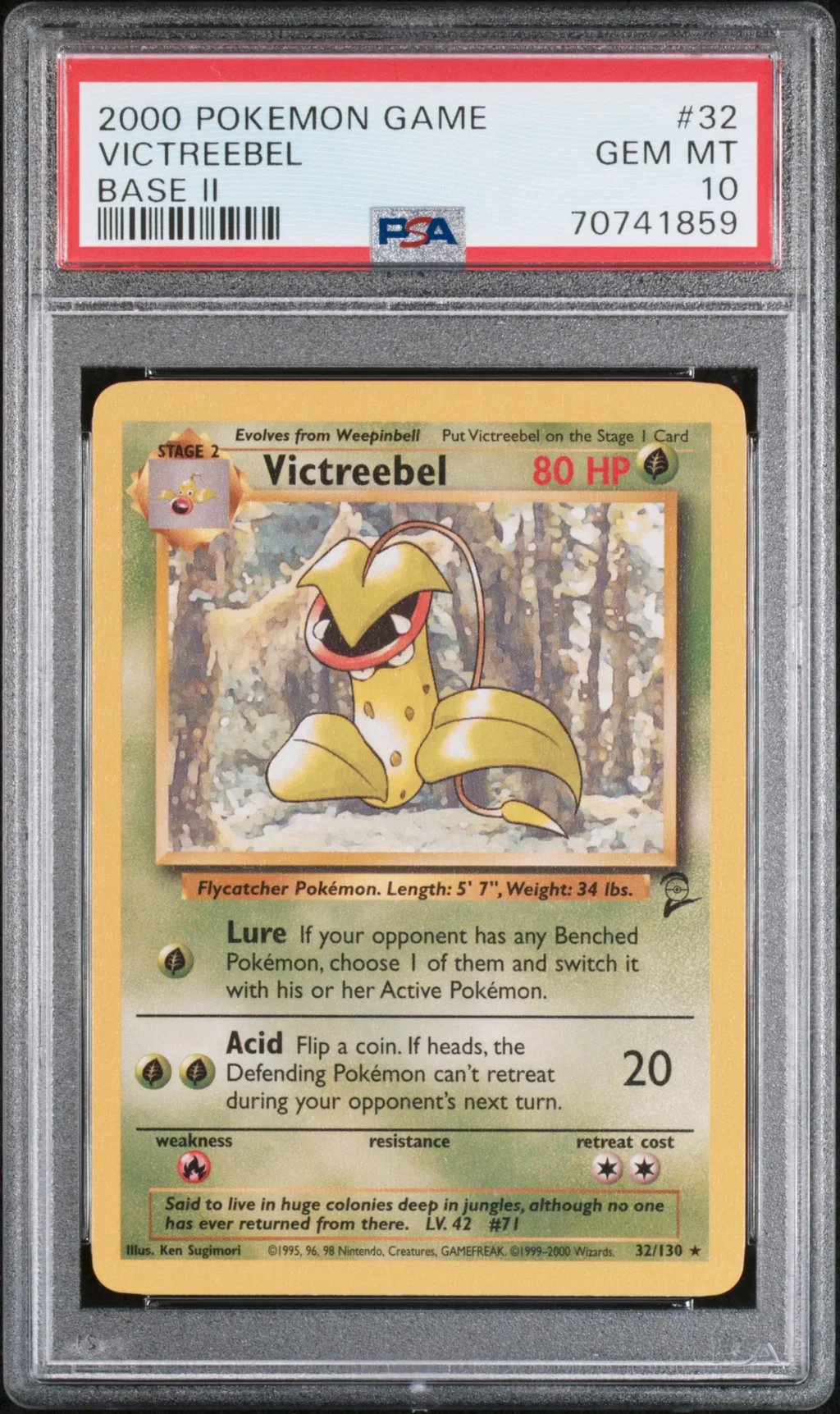 Victreebel card artwork
