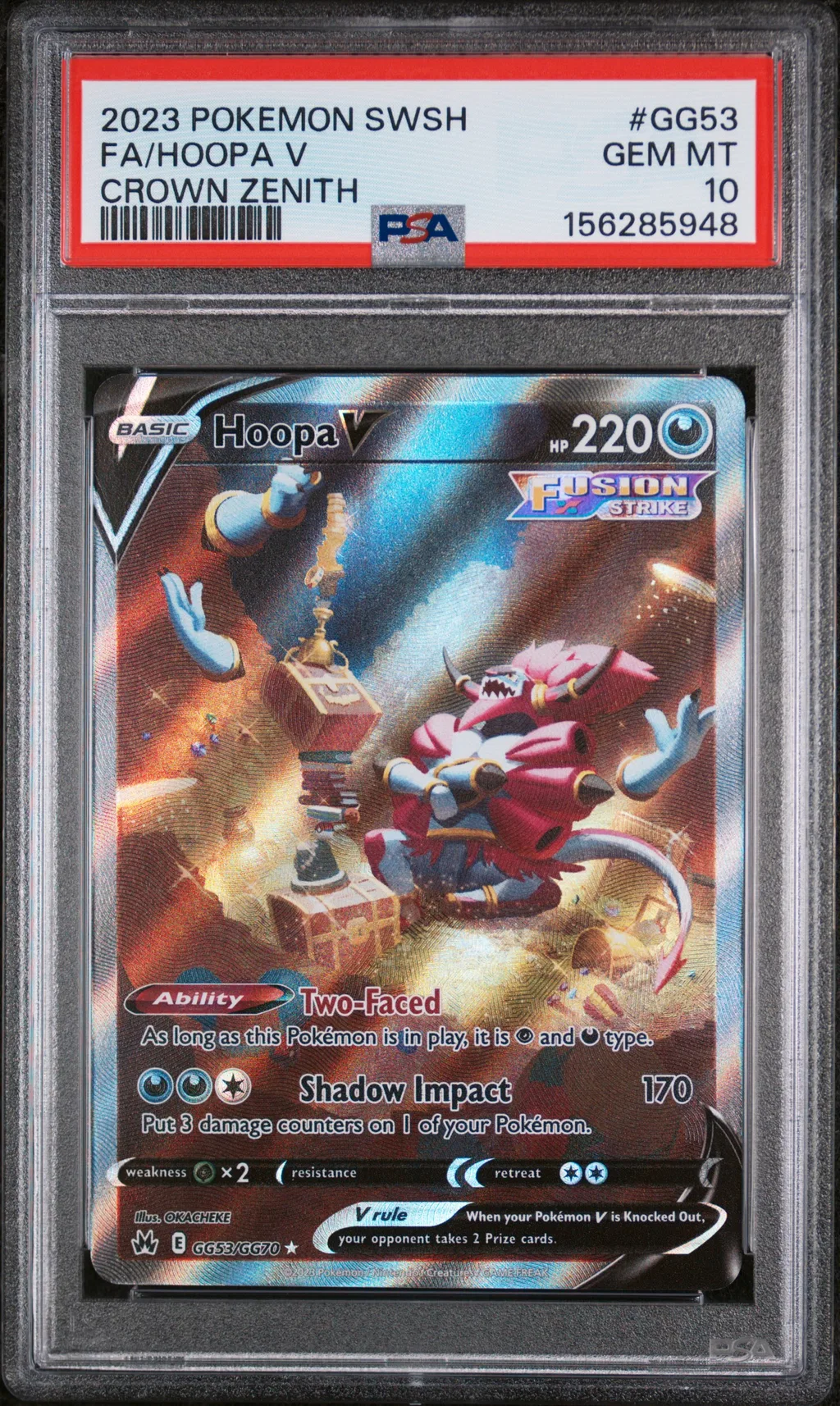 Hoopa V card artwork