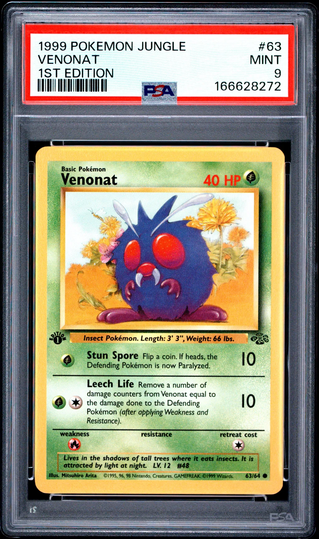 Venonat card artwork