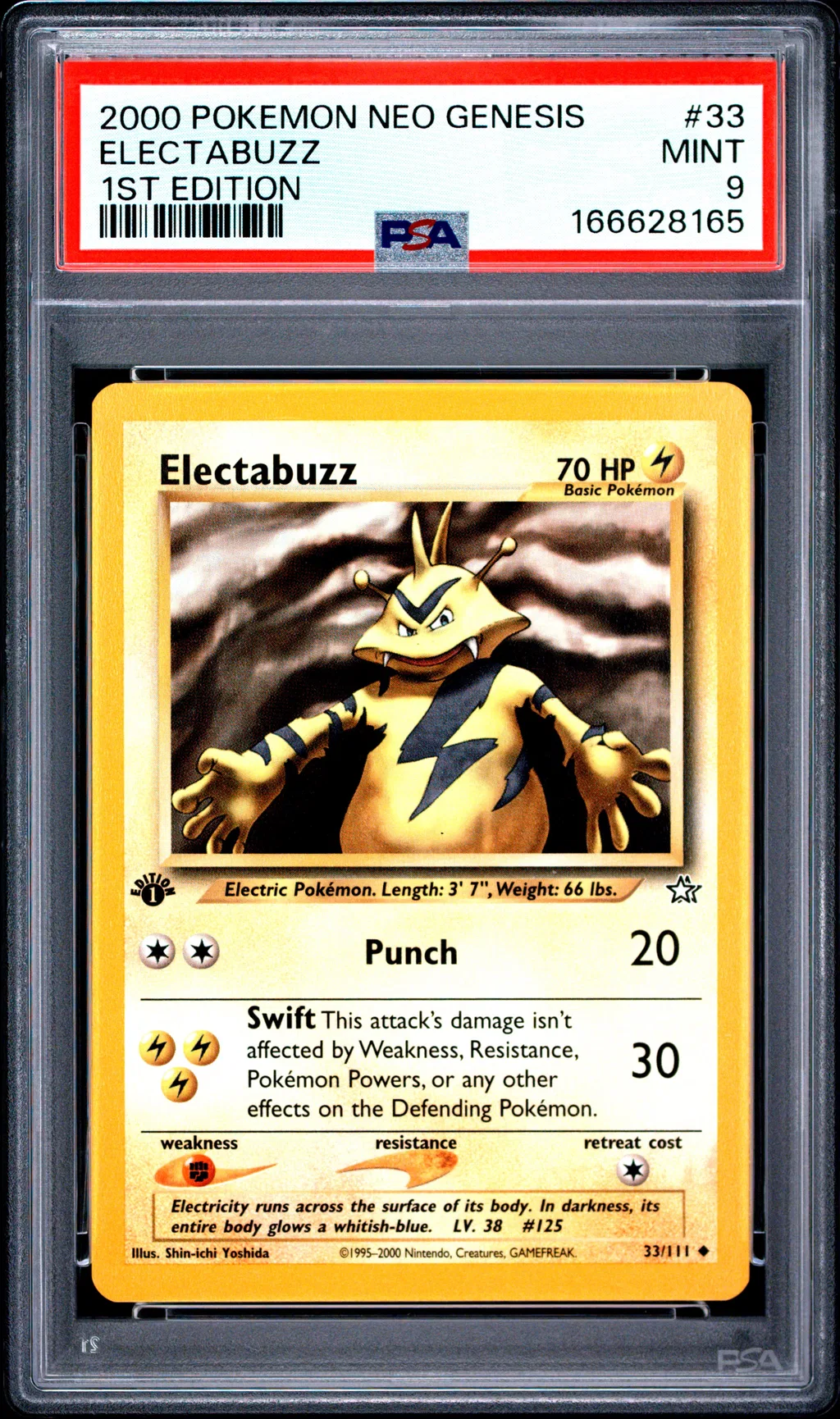 Electabuzz card artwork