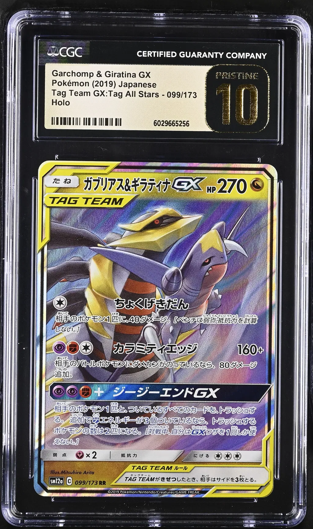 Garchomp & Giratina GX card artwork
