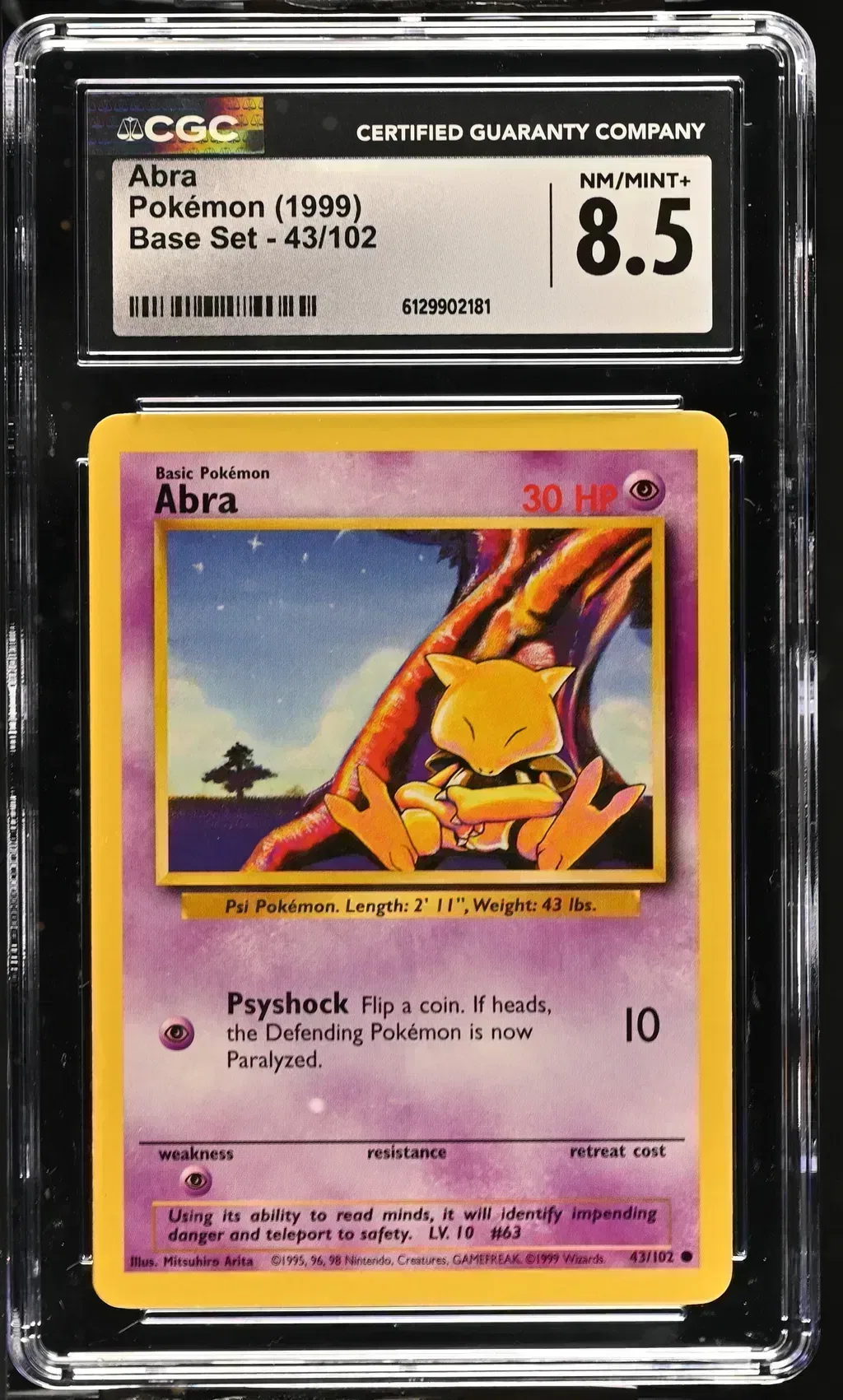 Abra card artwork