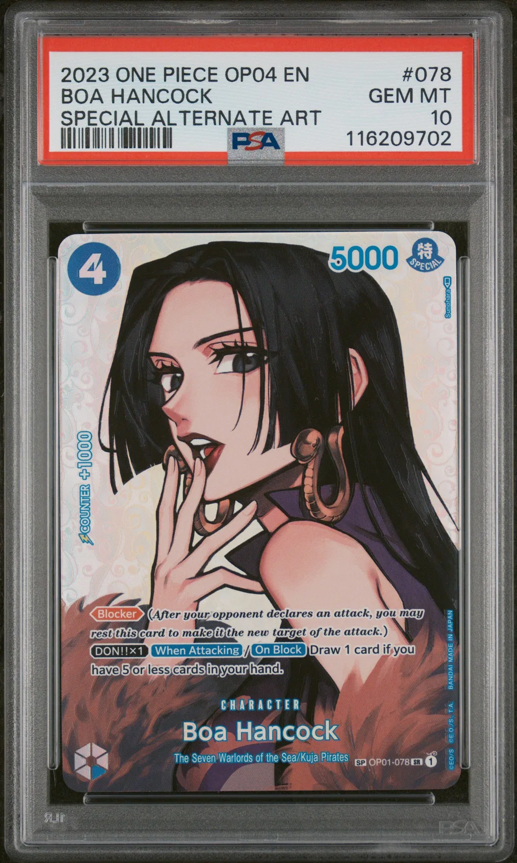 Boa Hancock card artwork