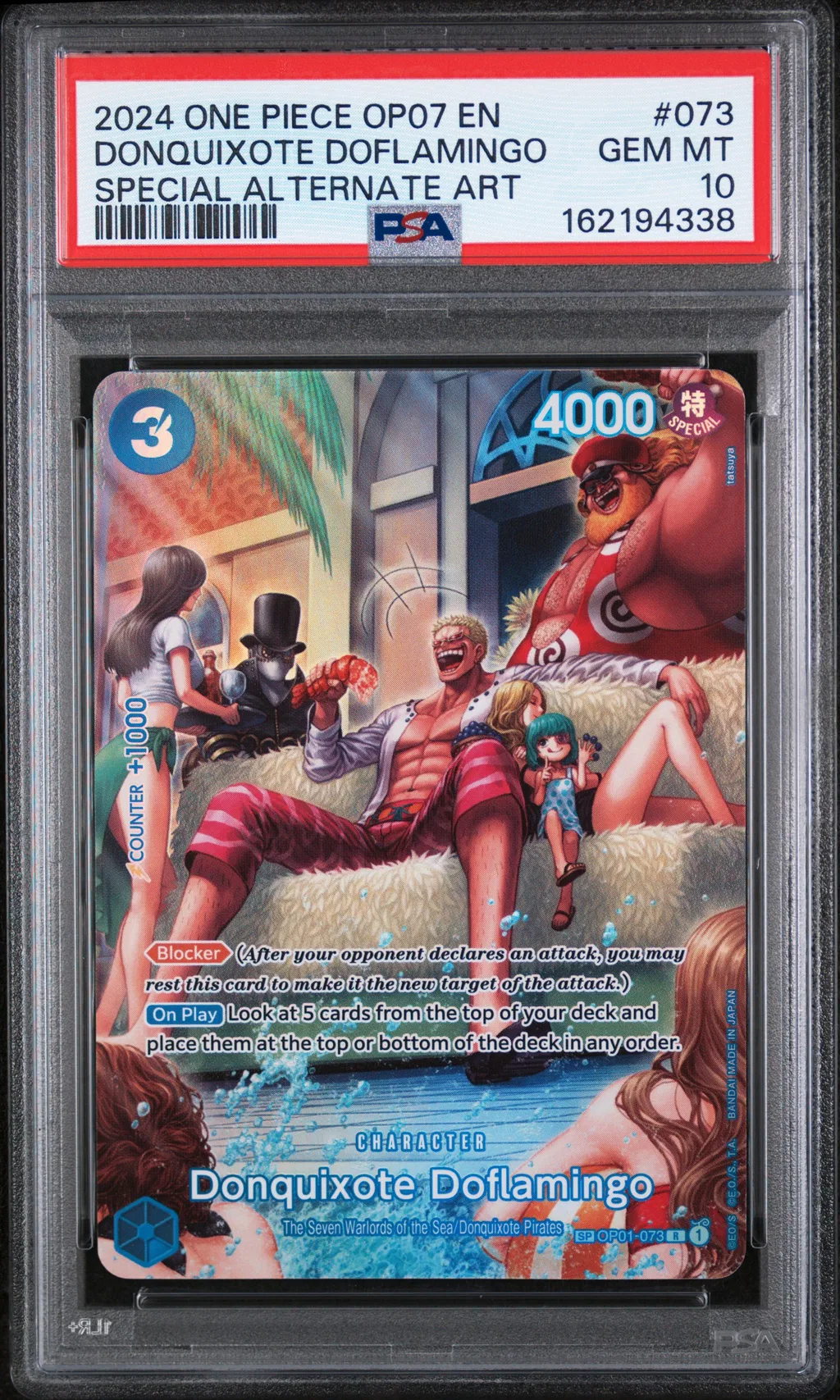Donquixote Doflamingo card artwork