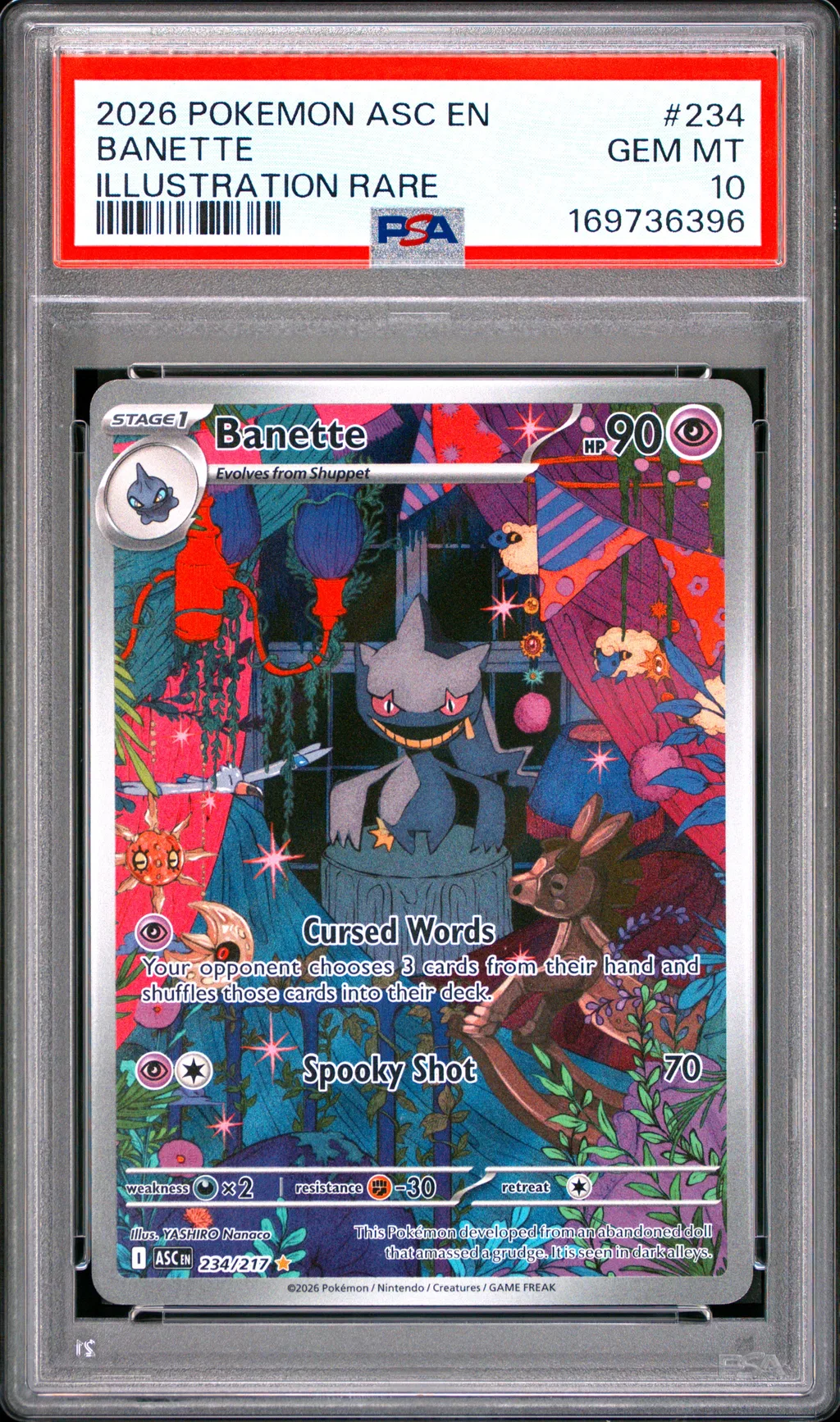 Banette card artwork