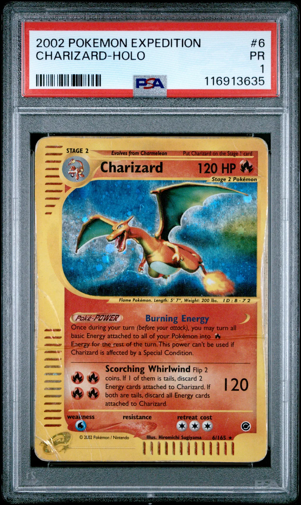 Charizard-Holo card artwork