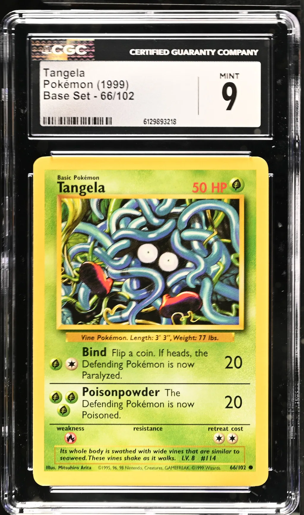 Tangela card artwork
