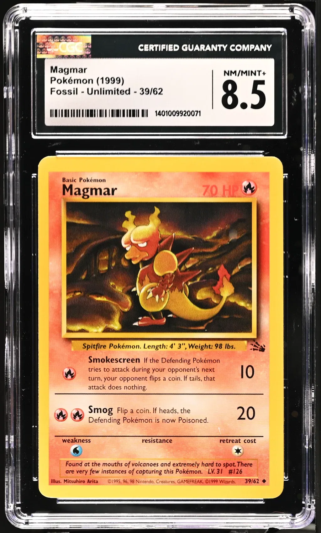 Magmar card artwork
