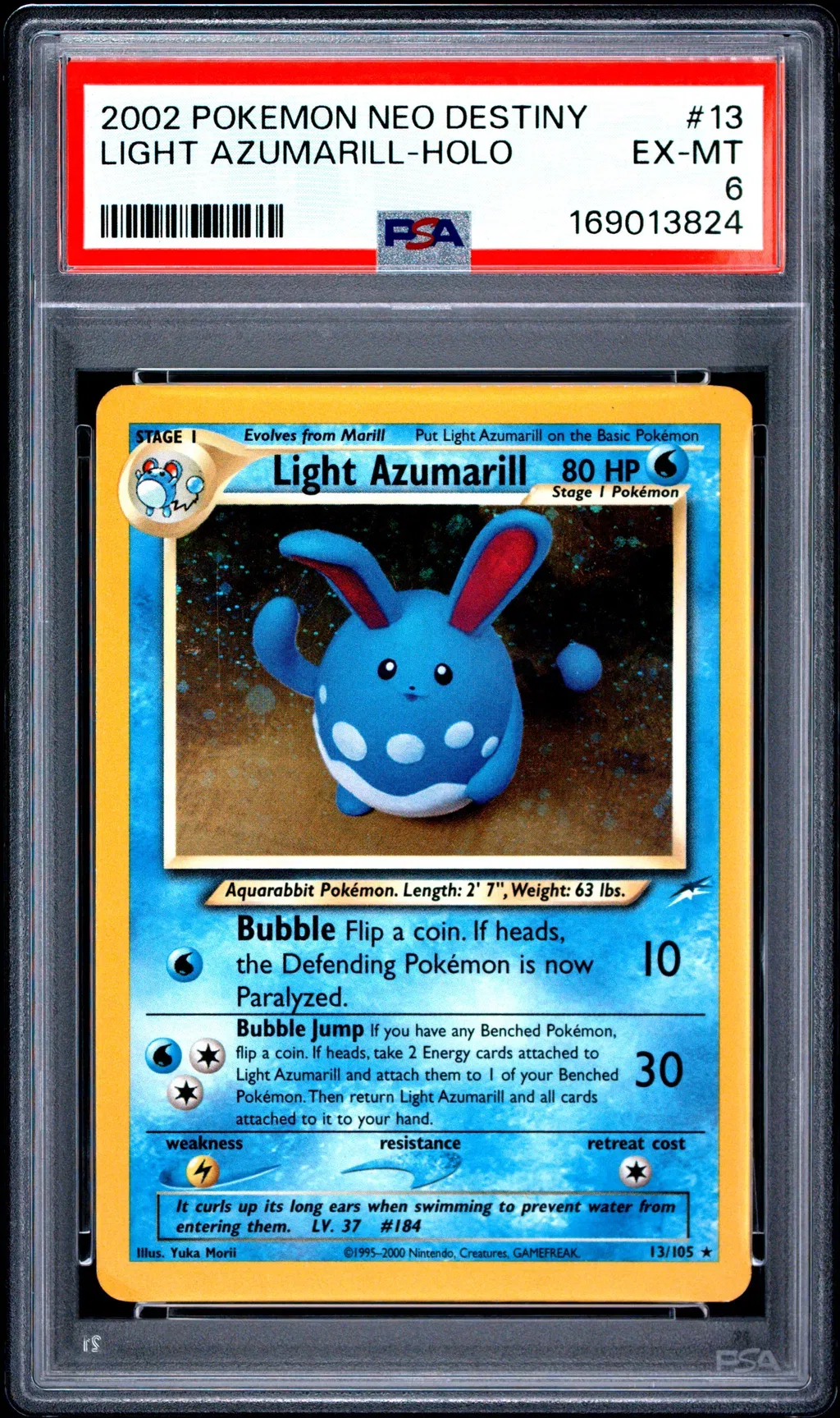Light Azumarill card artwork