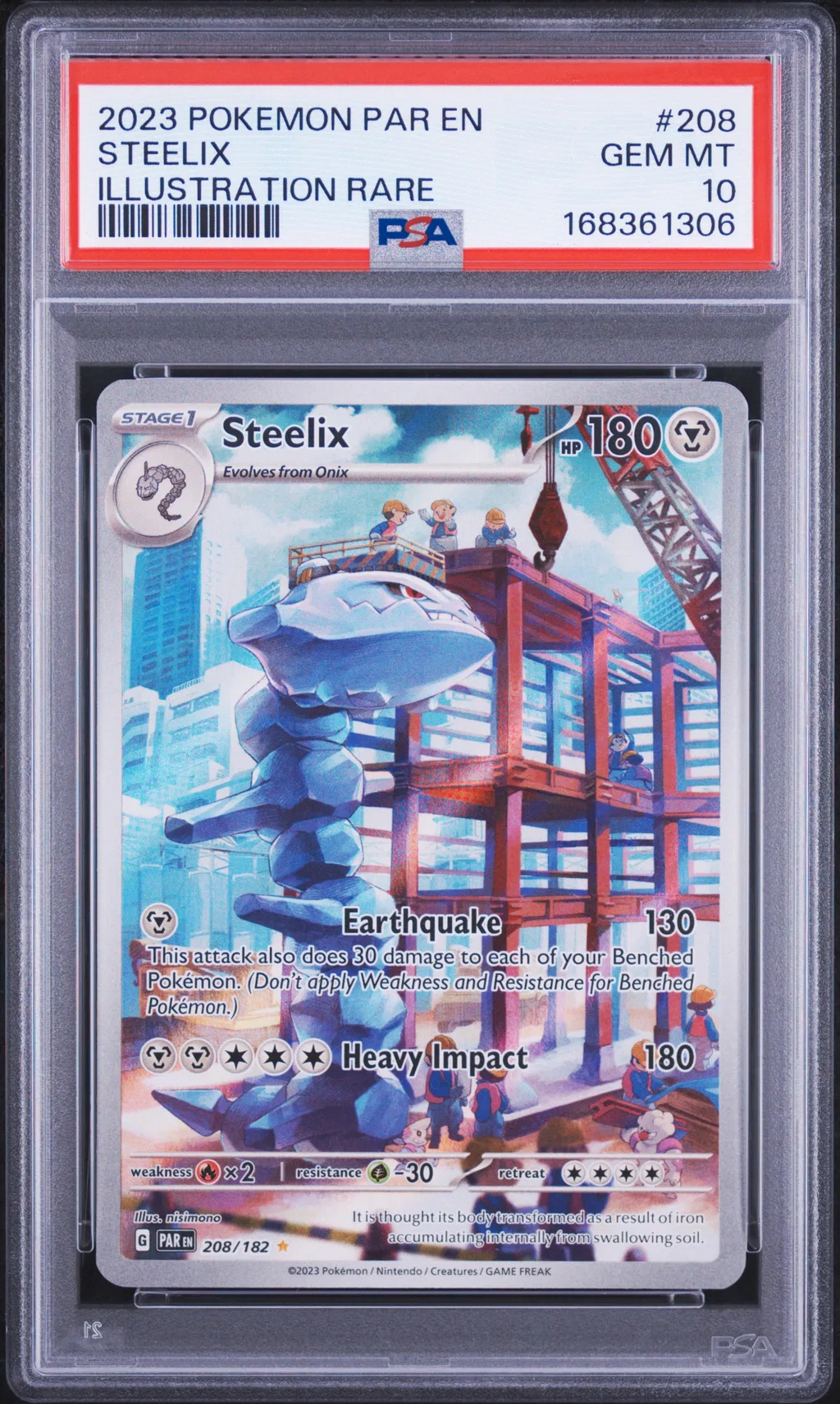 Steelix card artwork