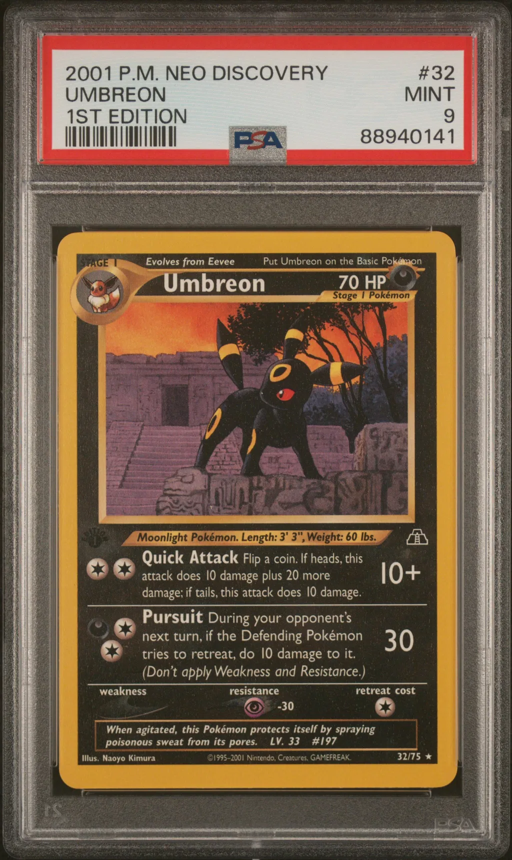 Umbreon card artwork