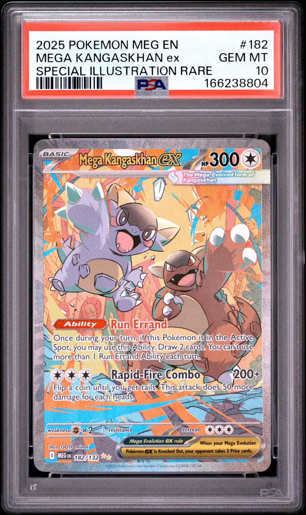 Mega Kangaskhan EX card artwork