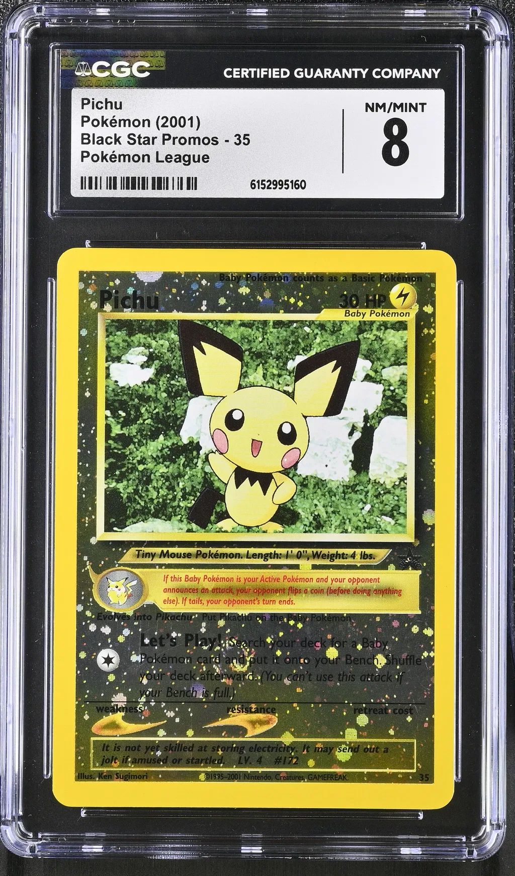 Pichu card artwork