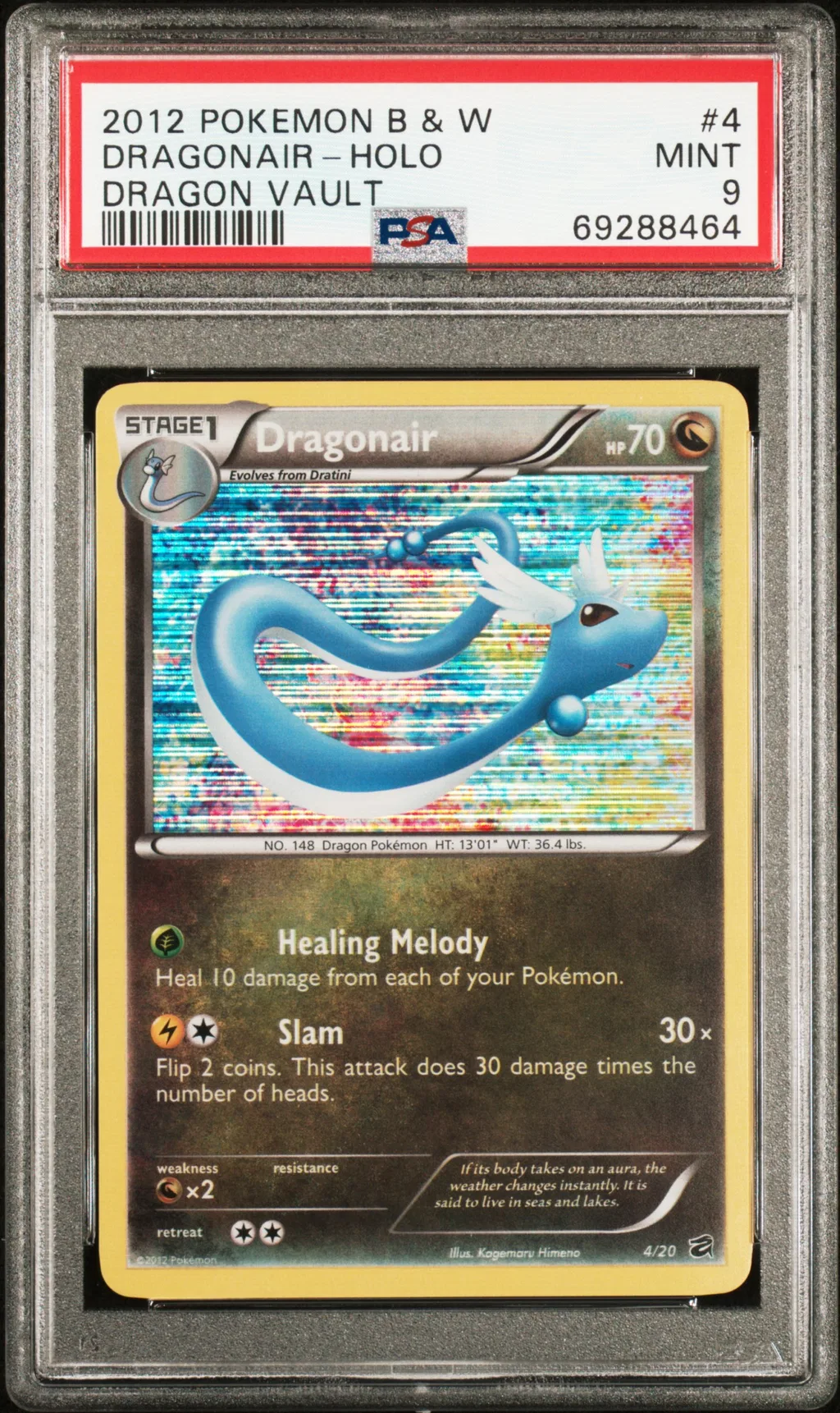 Dragonair-Holo card artwork