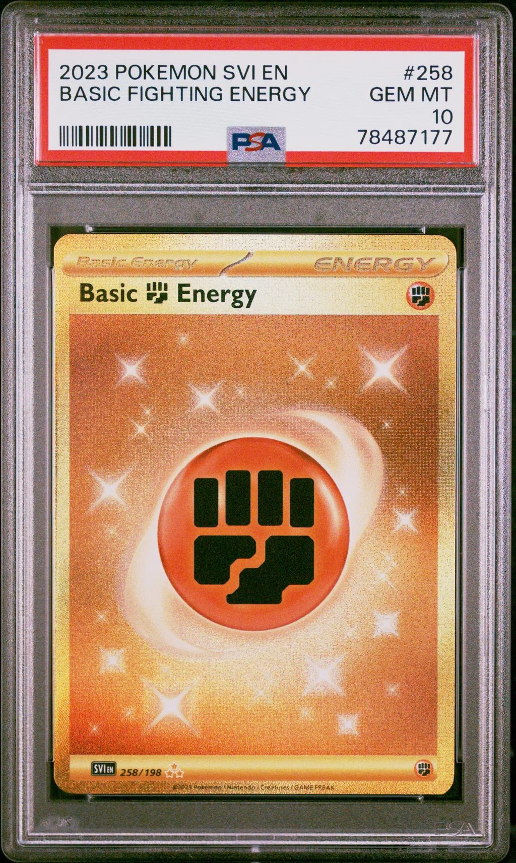 Basic Fighting Energy card artwork