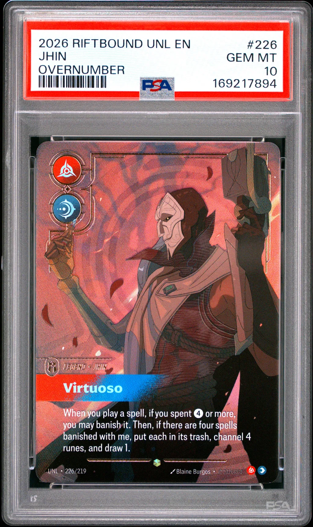 Jhin - Virtuoso card artwork