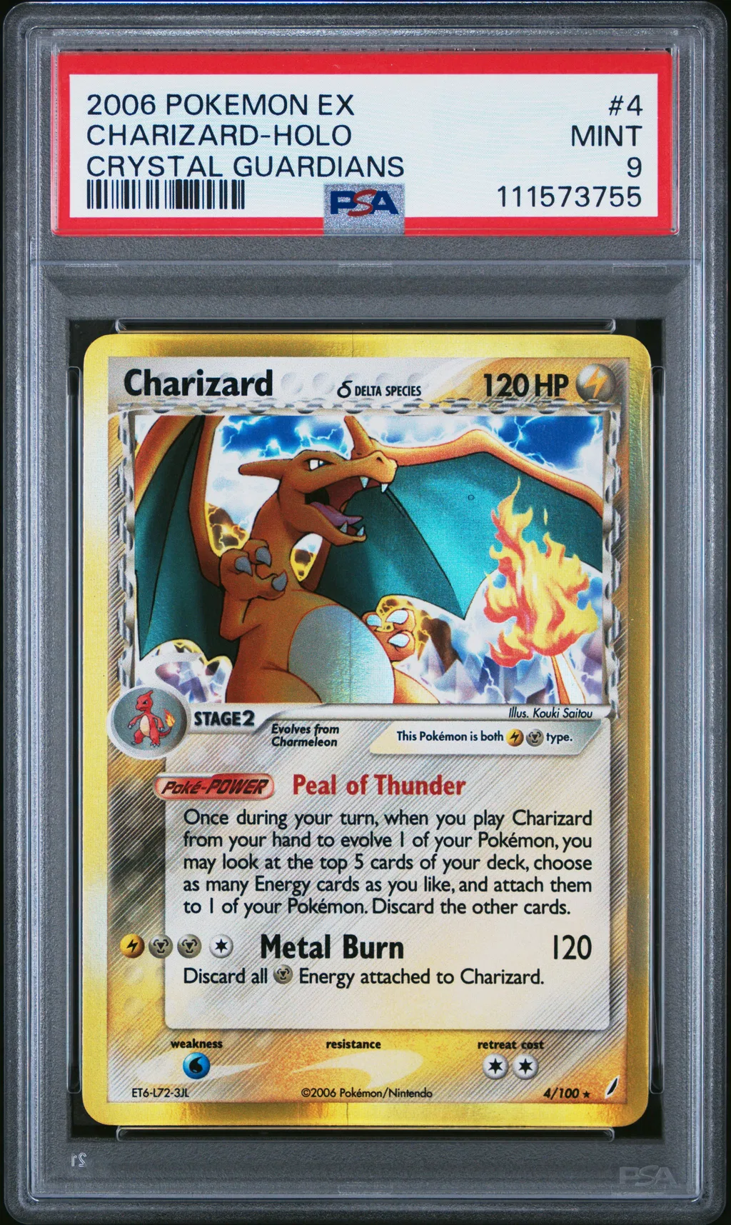 Charizard-Holo card artwork