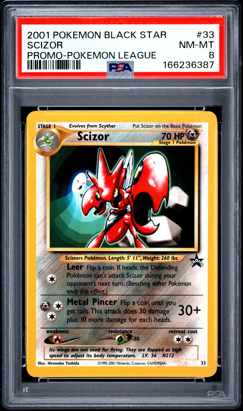 Scizor card artwork