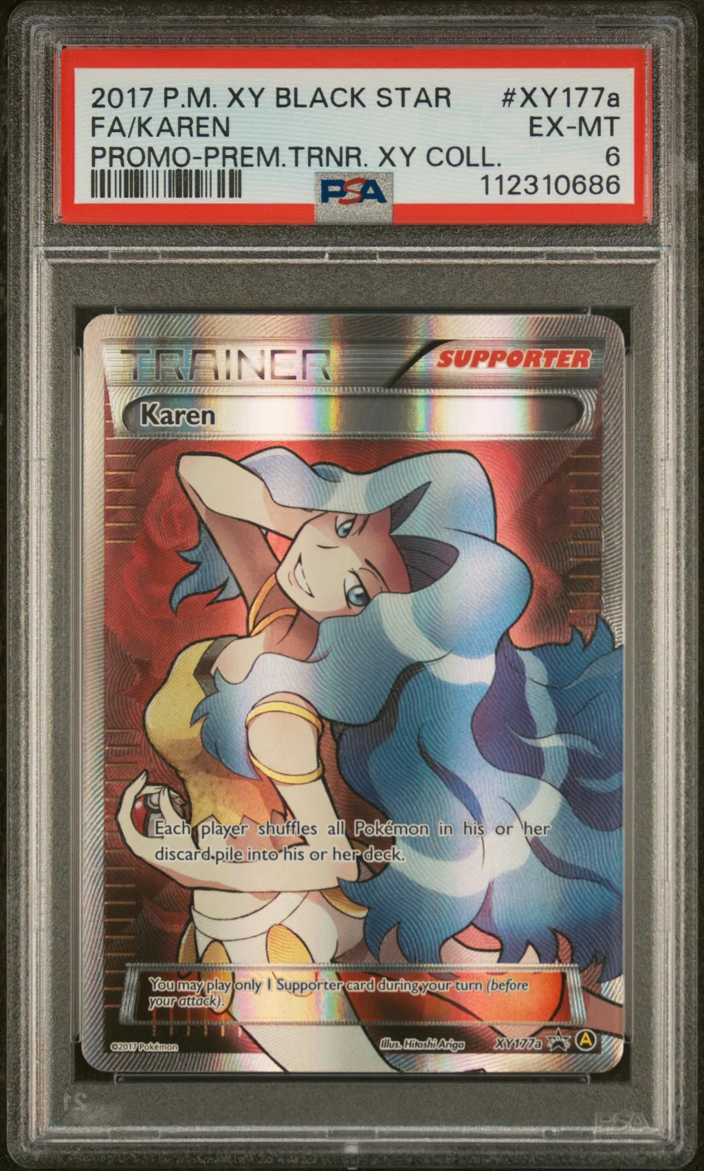 Full Art/Karen card artwork