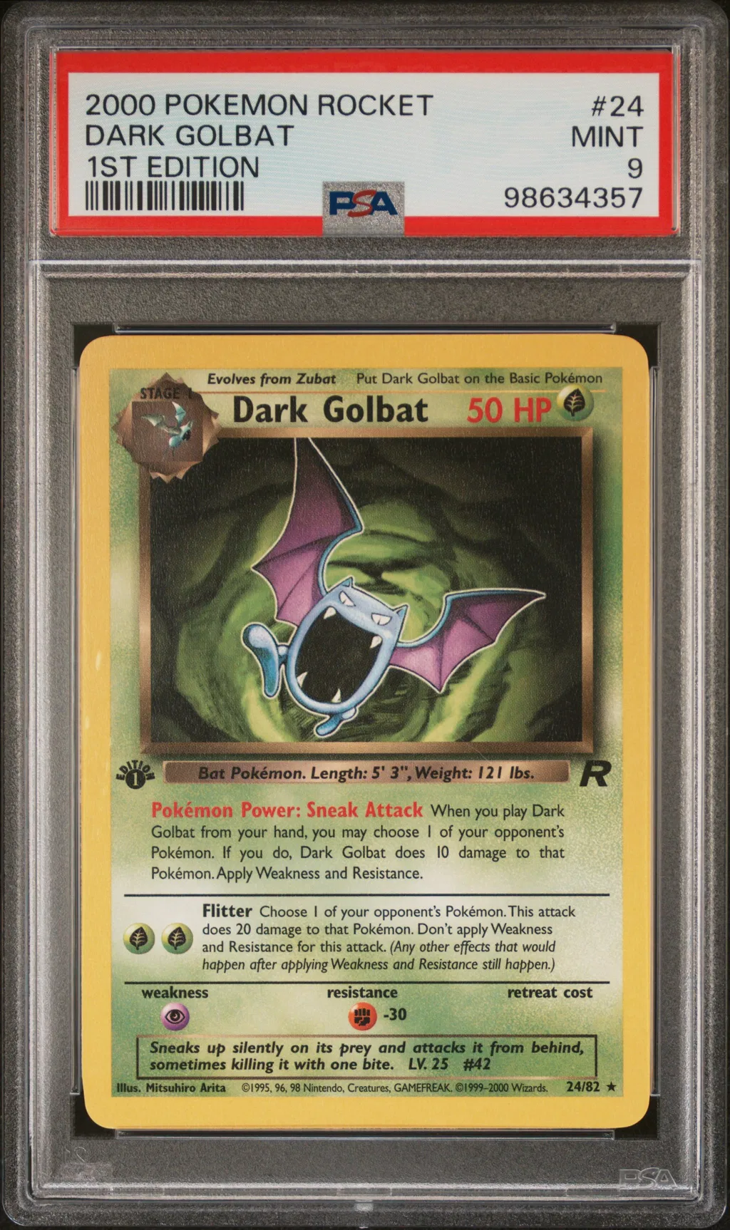 Dark Golbat card artwork