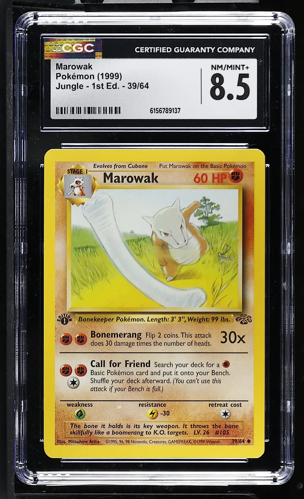 Marowak card artwork