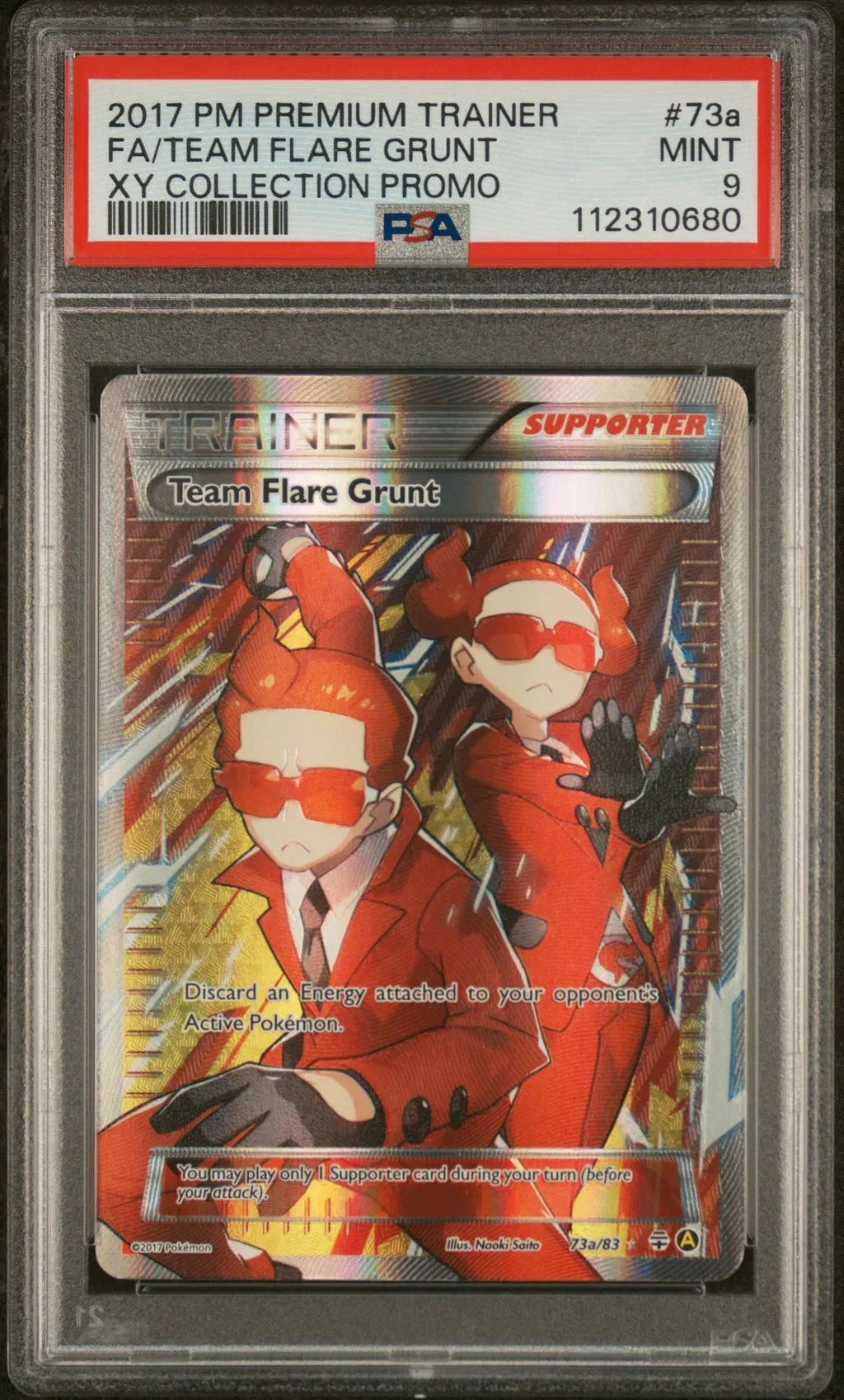 Full Art/Team Flare Grunt card artwork