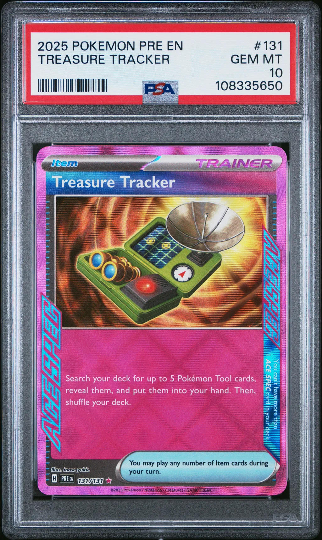 Treasure Tracker card artwork