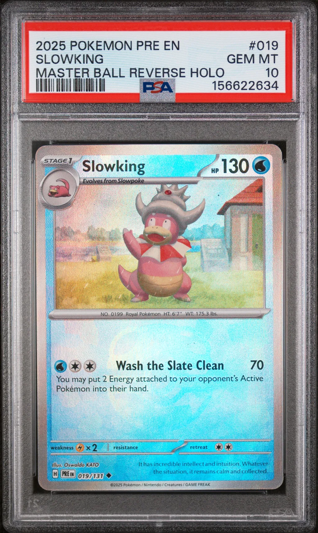 Slowking card artwork