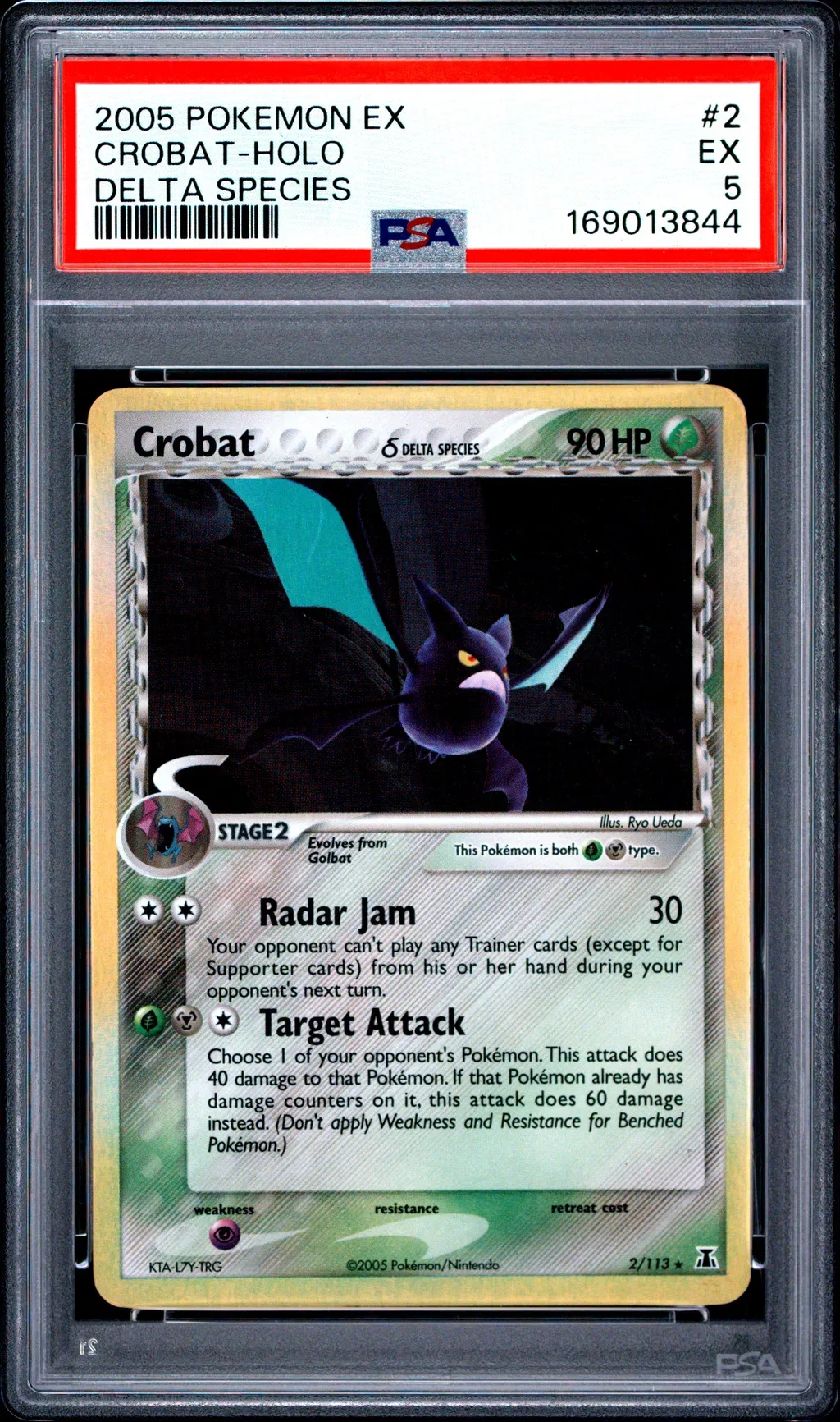 Crobat-Holo card artwork